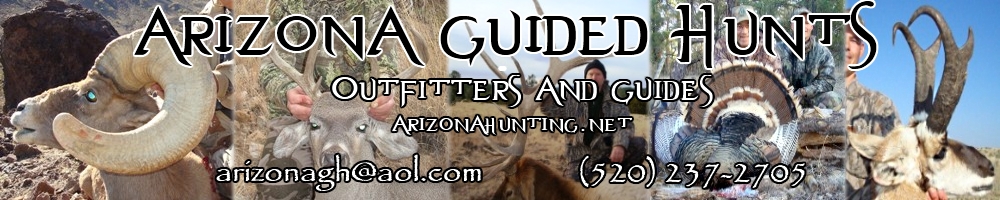 arizona guided hunts banner