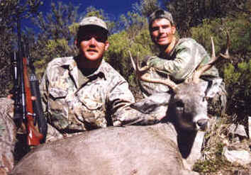 Coues Deer taken with hunting outfitters Arizona Guided Hunts