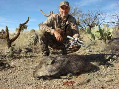 javelina hunting with handgun