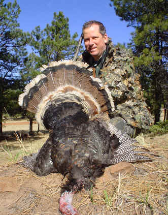 Rob Sandifur with his first Arizona Merriam's Turkey