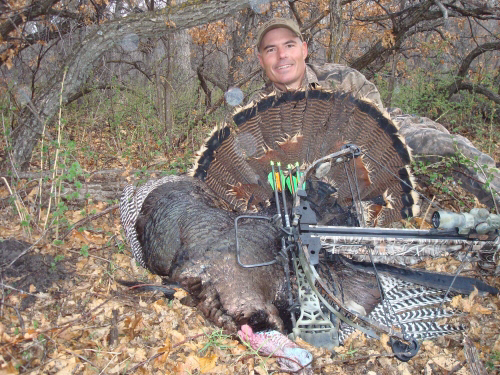 merriams turkey in the rain