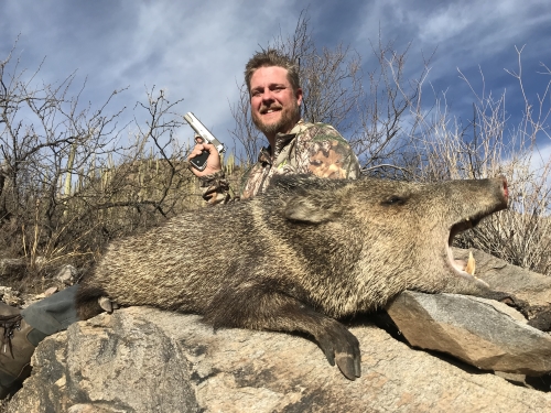 arizona javelina hunting with a rifle in february guides outfitters hunts