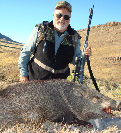 Muzzleloader javelina hunting in Arizona