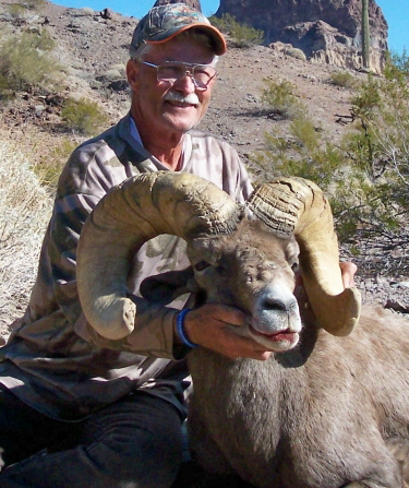 desert big horn sheep hunting guides outfitters arizona