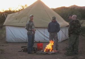 arizona outfitter tent camp